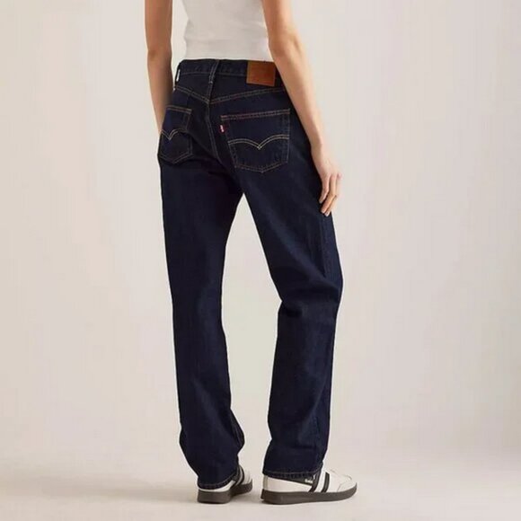 Levis 501 90s Western Jeans Dark Wash Deep Breathe NWT - Picture 2 of 10